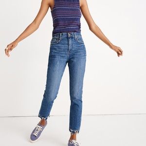 Madewell Melbourne wash jeans